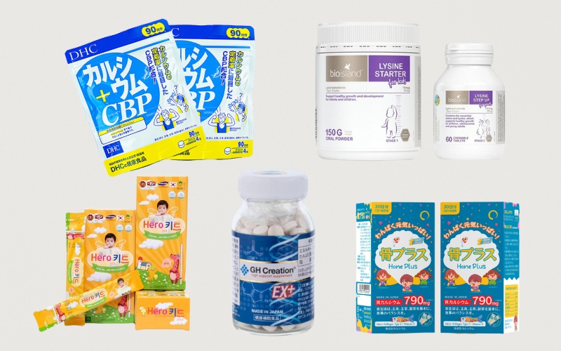 Top 5 sản phẩm tăng chiều cao cho trẻ tốt nhất thị trường