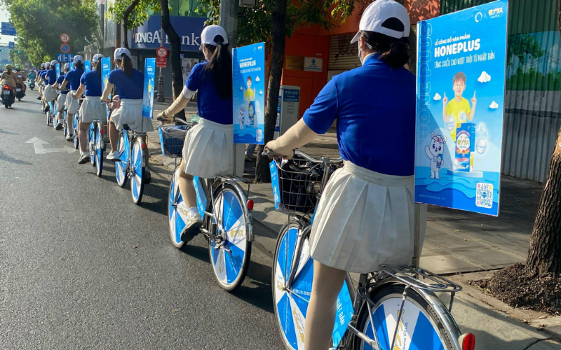 Chiến dịch đạp xe roadshow của Honeplus